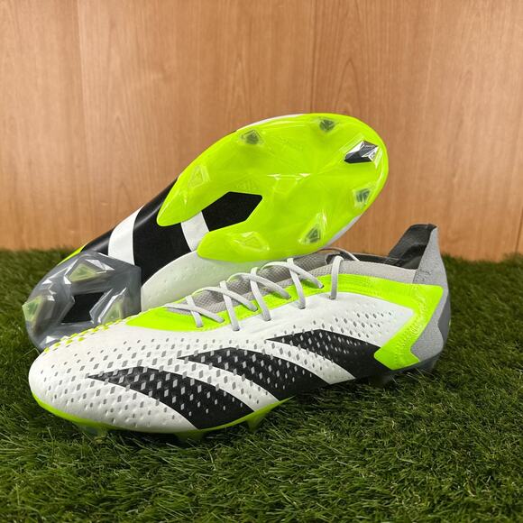 adidas Other - adidas Predator Accuracy.1 Low FG White Black GZ0032 Men’s 11.5 Soccer Cleats